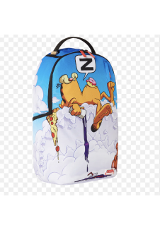 SPRAYGROUND GARFIELD SLEEPING ON SHARK MOUTH